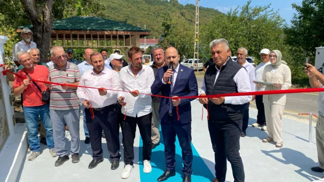 Çatalzeytin'de Tarihi Çeşme Açıldı