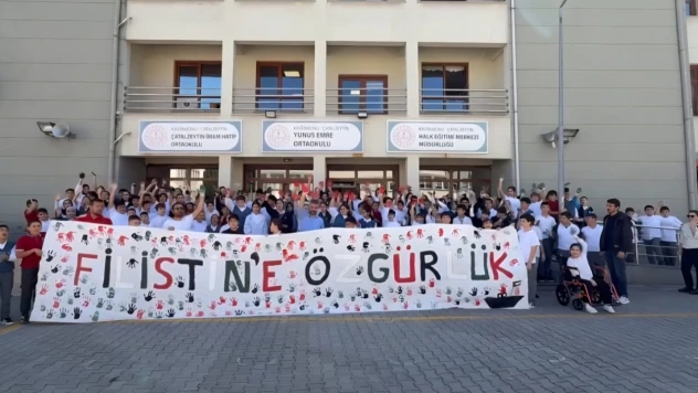 Çatalzeytin'den Filistin'e Destek