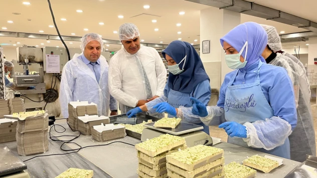 Çekme Helva Üretim Tesisleri Ziyaret Edildi