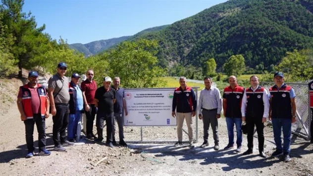 Çeltikte Ada Bazlı Çit Projesi Tamamlandı