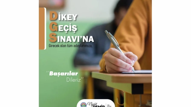 Cide Belediye Başkanı Demir'den DGS Adaylarına Başarı Mesajı