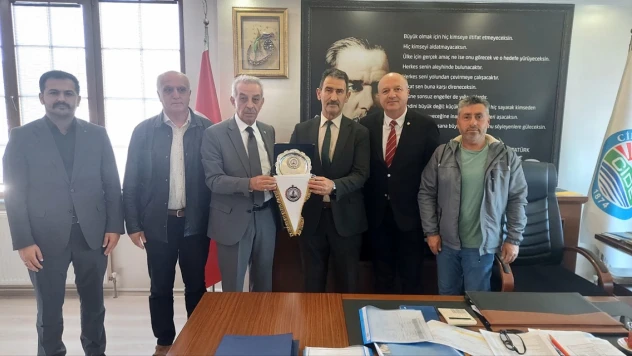 Cide Belediye Başkanı Demir'e ASKF'den Ziyaret