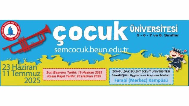 Çocuk Üniversitesi Başlıyor