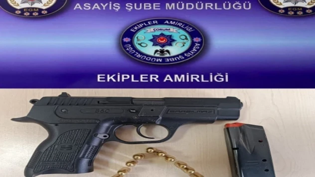 Çorum'da Aranan 5 Kişi Yakalandı