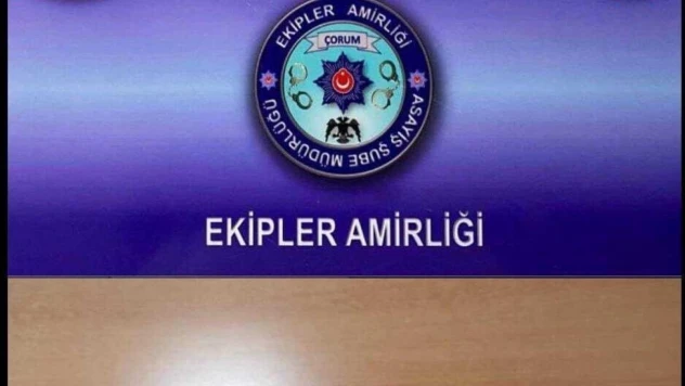 Çorum'da Aranan 9 Kişi Yakalandı