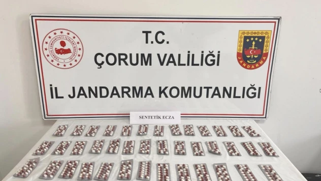 Çorum'da Jandarmadan Uyuşturucu Operasyonu