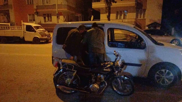 Motosiklet Çalan Çocuklar Yakalandı