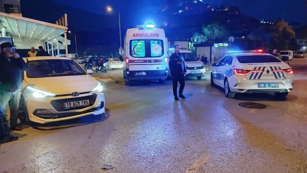 Çorum'da Otomobil İle Motosiklet Çarpıştı: 1 Yaralı