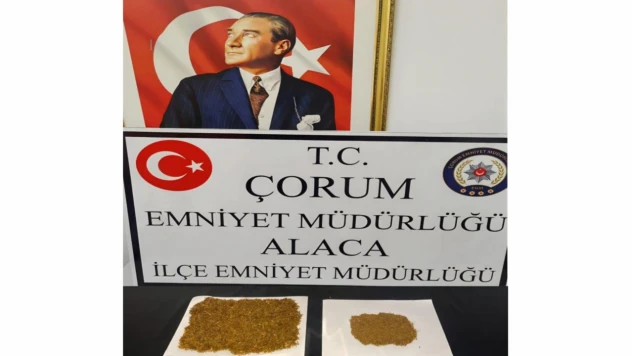 Çorum'da Uyuşturucu Operasyonu: 1 Tutuklama