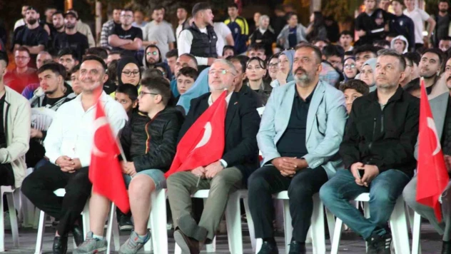 Çorum'da Milli Maç Coşkusu Yaşandı