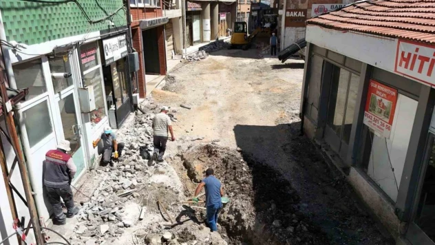 Çorum'un Tarihi Sokağında Çehre Değişiyor