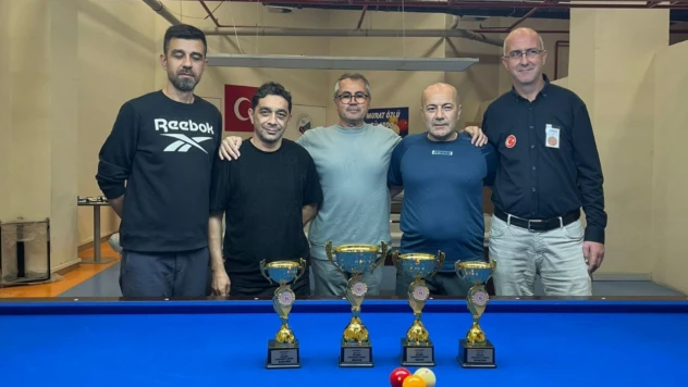Cumhuriyet Bilardo Kupası Sahibini Buldu