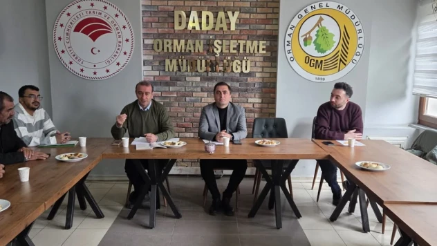 Daday Orman İşletme Müdürlüğü'nde Kooperatif Toplantısı Yapıldı