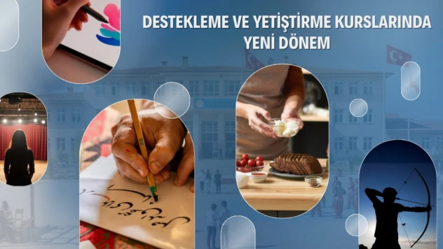 Destekleme Ve Yetiştirme Kurslarında Yeni Dönem
