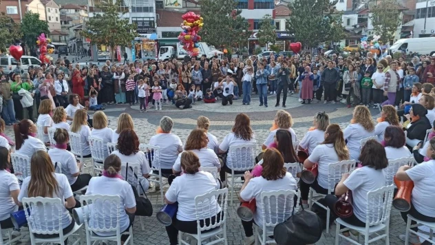 Devrek'te Kadınlardan Darbuka Şov