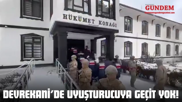 Devrekani'de Uyuşturucuya Geçit Yok