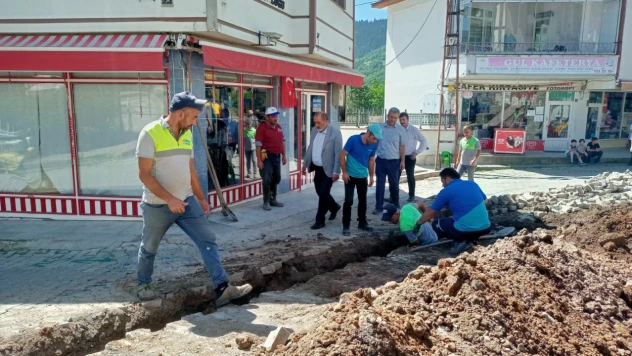 Doğalgaz çalışmalarını incelediler