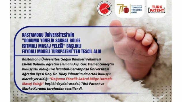 Doğum Konforu Sağlayacak Yelek Tescillendi