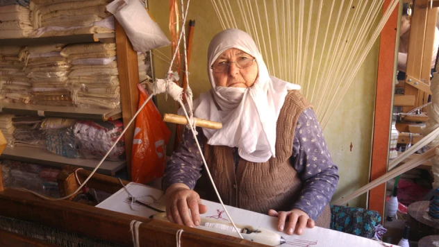 Dokuma sanatı onunla yaşıyor