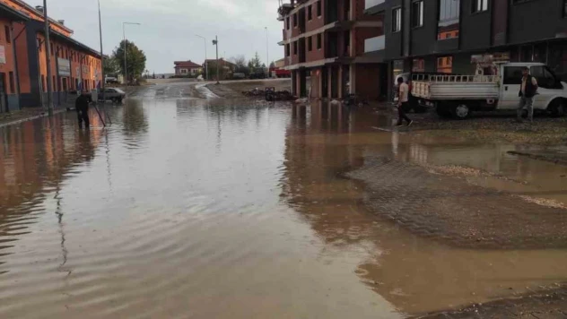 Eflani'de Sağanak Etkili Oldu