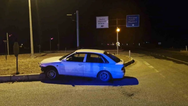 Ehliyetsiz Sürücü Kaza Yaptı