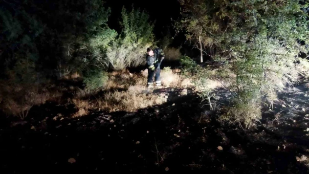 Ekipler Örtü Yangını İçin Seferber Oldu