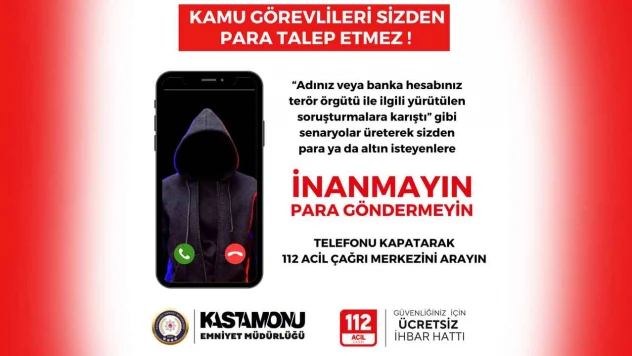 Emniyet Dolandırıcılara Karşı Uyardı