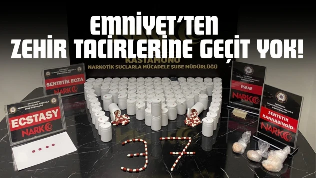 Emniyet'ten Zehir Tacirlerine Geçit Yok!