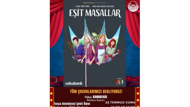 Eşit Masallar Tosya'da Sahnede!