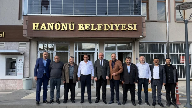 Esnaf Odası Başkanlarından Hanönü Belediyesi'ne Ziyaret