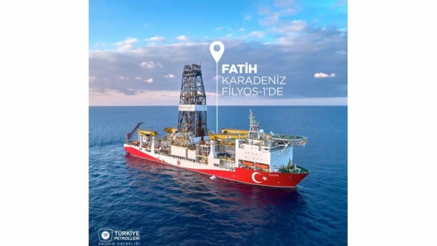 'Fatih' Filyos-1 kuyusunda sondaja başladı