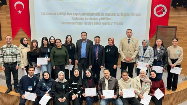 Filistin'e Gönül Köprüsü Projesi Sergisi Açıldı