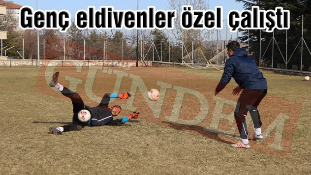 Genç eldivenler özel çalıştı