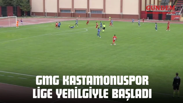 GMG Kastamonuspor Lige Yenilgiyle Başladı