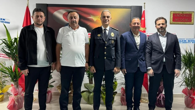 GMG Kastamonuspor Yönetiminden Emniyet Müdürü Taş'a Ziyaret