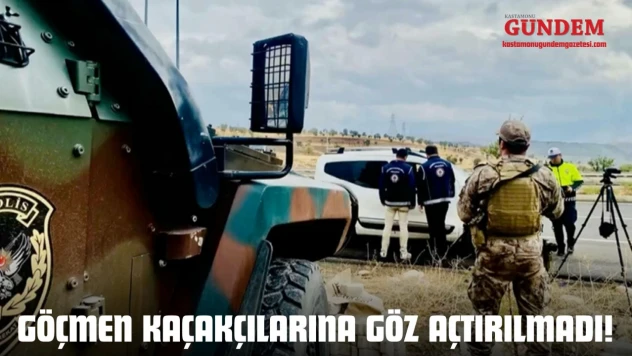 Göçmen Kaçakçılarına Göz Açtırılmadı!