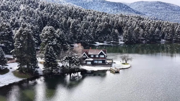 Gölcük Tabiat Parkı'nda Kış Güzelliği
