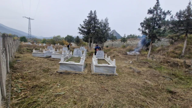 Hanönü'nde Mezarlık Temizleme Çalışmaları