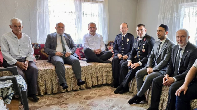 Hanönü'nde Şehit Yakınları Ve Gaziler Ziyaret Edildi