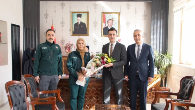 Hasan Çakır'ı Makamında Ziyaret Ettiler