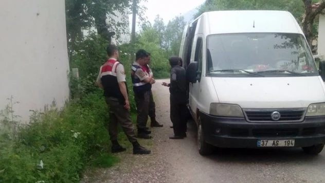 Hayvan çalarken yakalanan baba oğul tutuklandı
