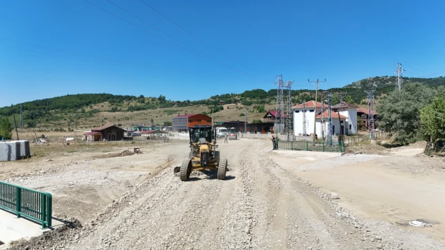 Horma Kanyonu Yolundaki Çalışmalar Tamamlandı