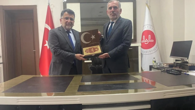 İhsangazi İlçe Müftüsü Namık Karaahmetoğlu'ndan Veda Ziyareti