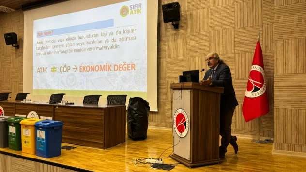 İlahiyatta Sıfır Atık Eğitimi Düzenlendi