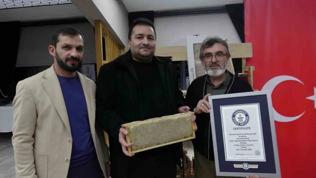 Ilgaz Balı Guinness Rekorlar Kitabı'na Girdi