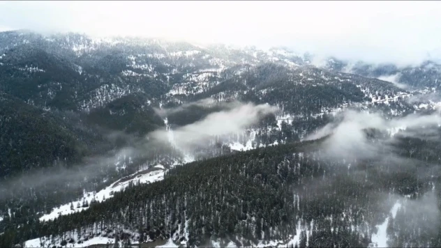 Ilgaz Dağı Havadan Görüntülendi