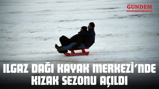 Ilgaz Dağı Kayak Merkezi'nde Kızak Sezonu Açıldı