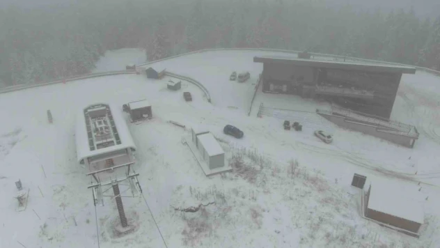 Ilgaz Dağı Beyaza Büründü