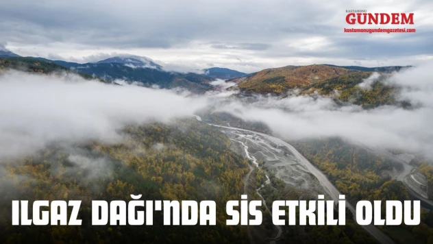 Ilgaz Dağı'nda Sis Etkili Oldu