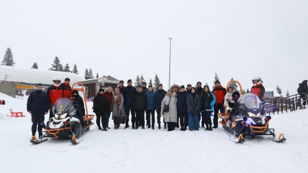 Ilgaz Kayak Merkezi'nde Anlamlı Buluşma